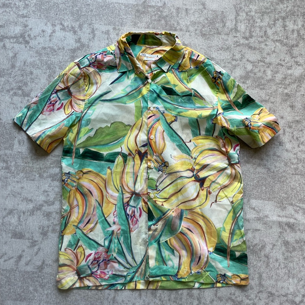 Zara Hawaiian shirt